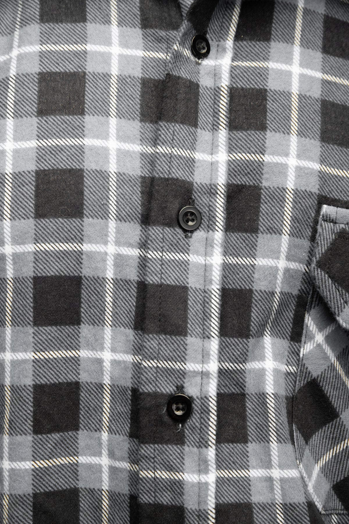 BONO FLANNEL SHIRT GREY