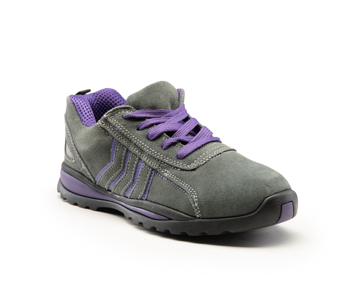 LOW SHOE FUSION O1 SRA GREY/VIOLET