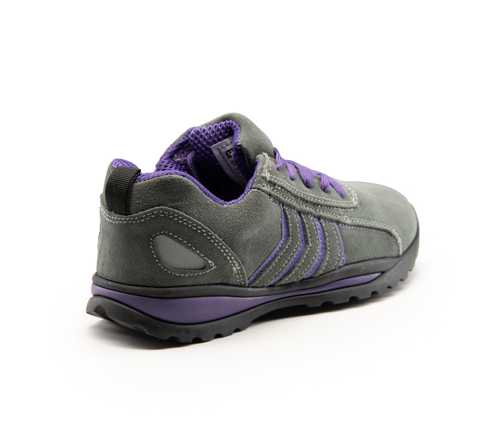 LOW SHOE FUSION O1 SRA GREY/VIOLET