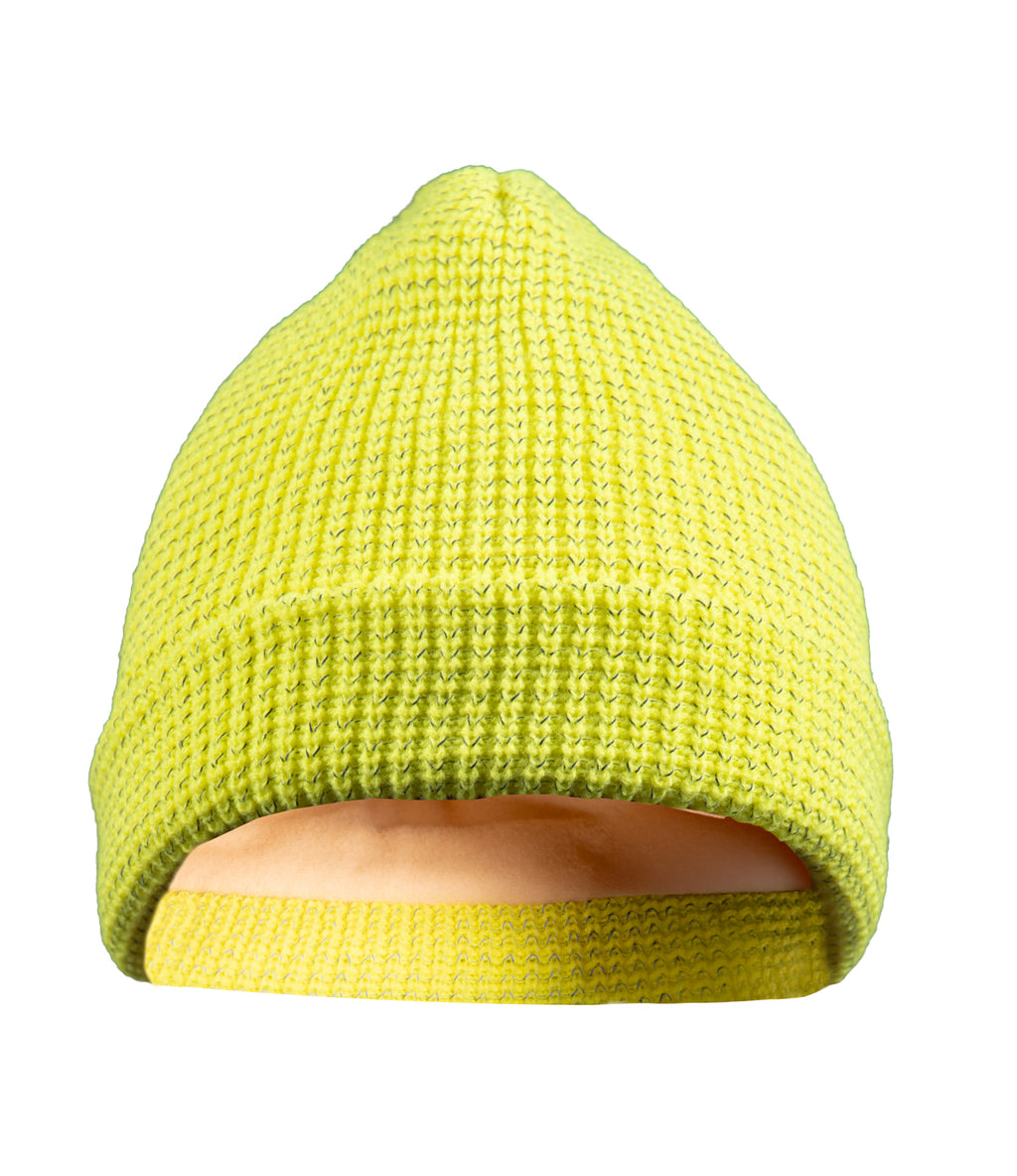 WOLBERG REFLECTO KNITTED CAP, YELLOW