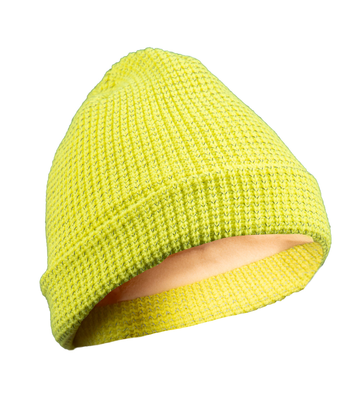 WOLBERG REFLECTO KNITTED CAP, YELLOW