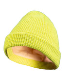 WOLBERG REFLECTO KNITTED CAP, YELLOW