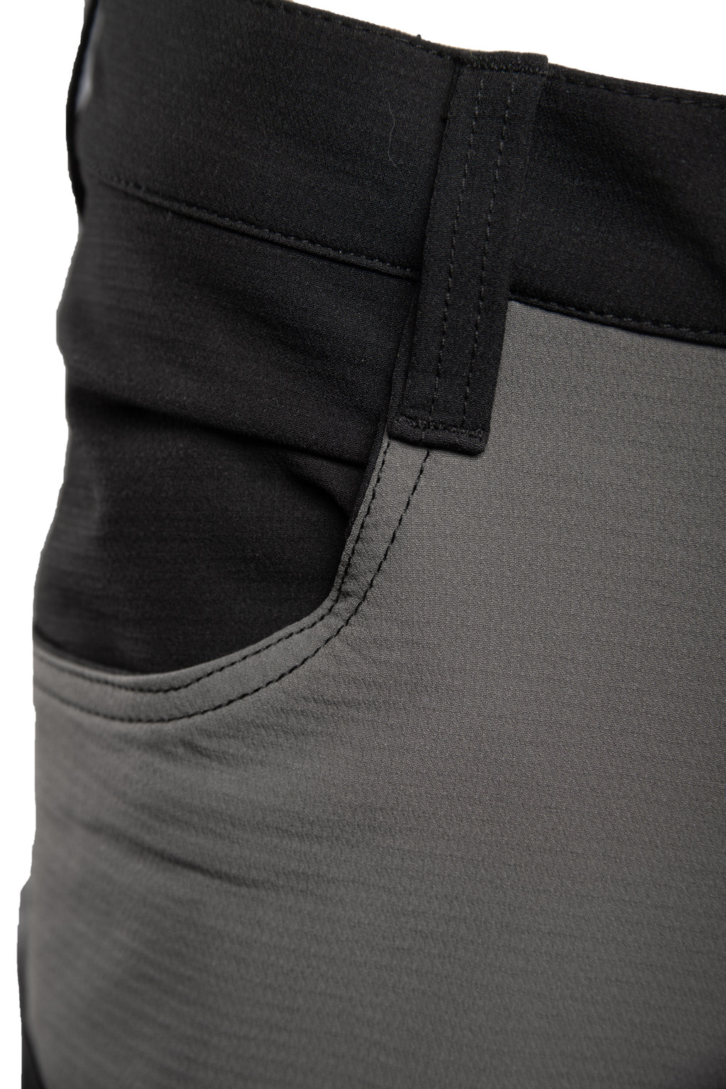 TRAIL TROUSERS SHORT STEEL/BLACK