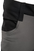 TRAIL TROUSERS SHORT STEEL/BLACK