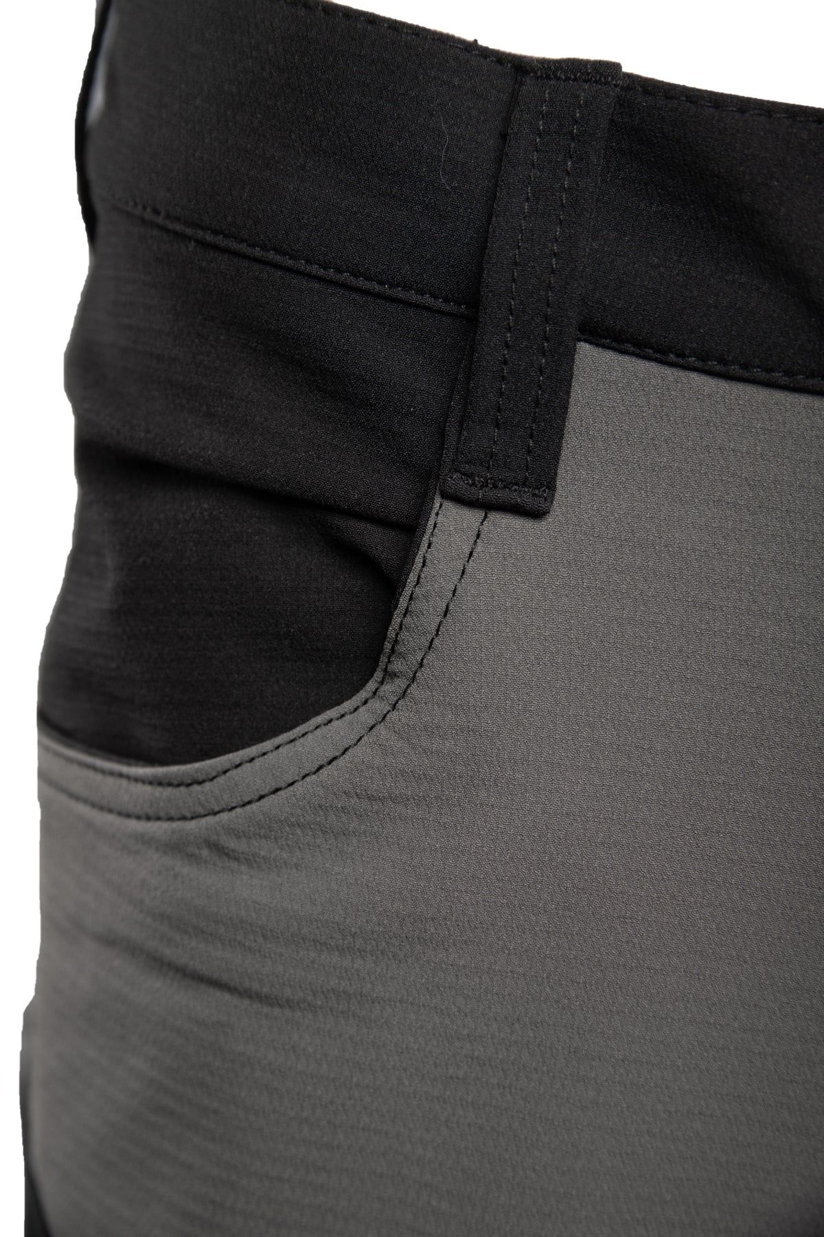 TRAIL TROUSERS SHORT STEEL/BLACK