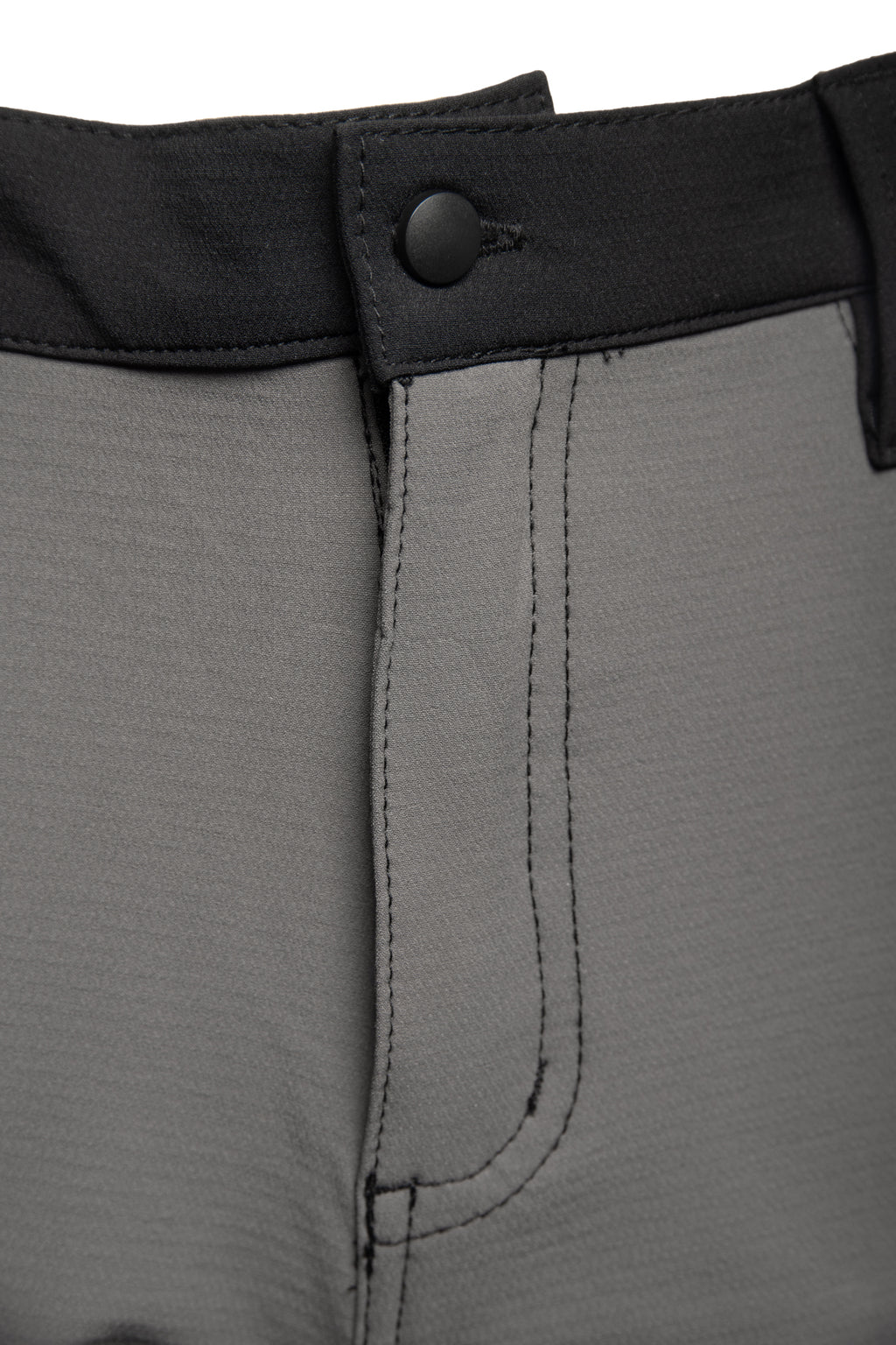 TRAIL TROUSERS SHORT STEEL/BLACK