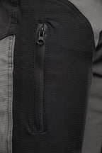 TRAIL TROUSERS SHORT STEEL/BLACK