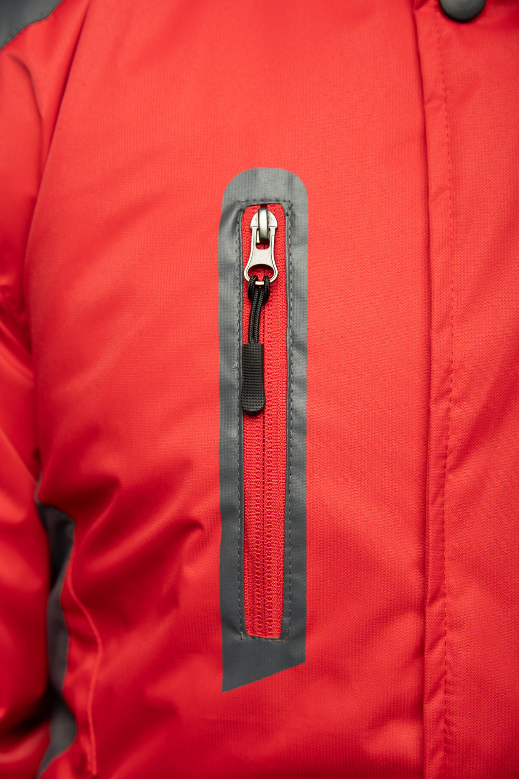 BENEFIT TORRO JACKET STEEL/RED