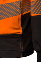 JACKET FLASH WITH REFLECTIVE ORANGE SKF004 CAT II