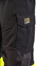 FLASH JOGGER TROUSERS SKF03Y BLACK/YELLOW CAT II