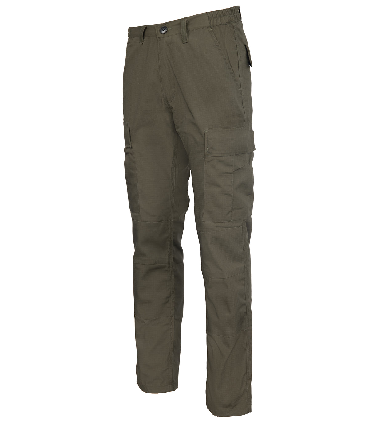 KHAKI BDU WAISTBAND TROUSERS