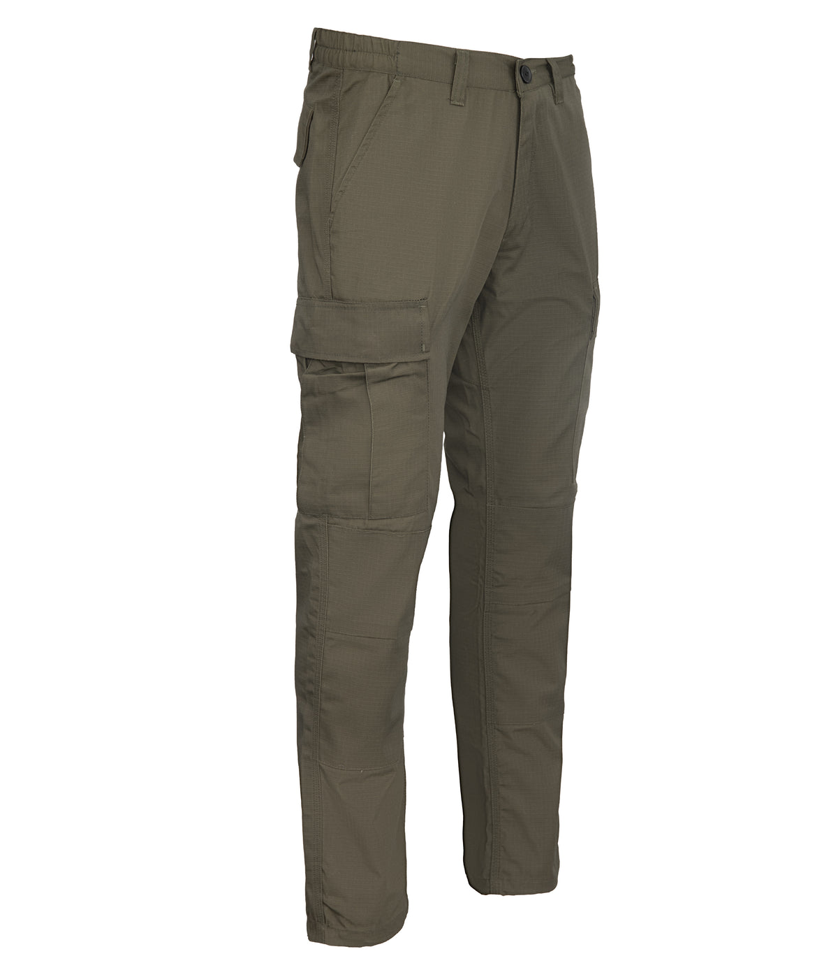 KHAKI BDU WAISTBAND TROUSERS