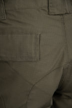 KHAKI BDU WAISTBAND TROUSERS