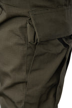 KHAKI BDU WAISTBAND TROUSERS