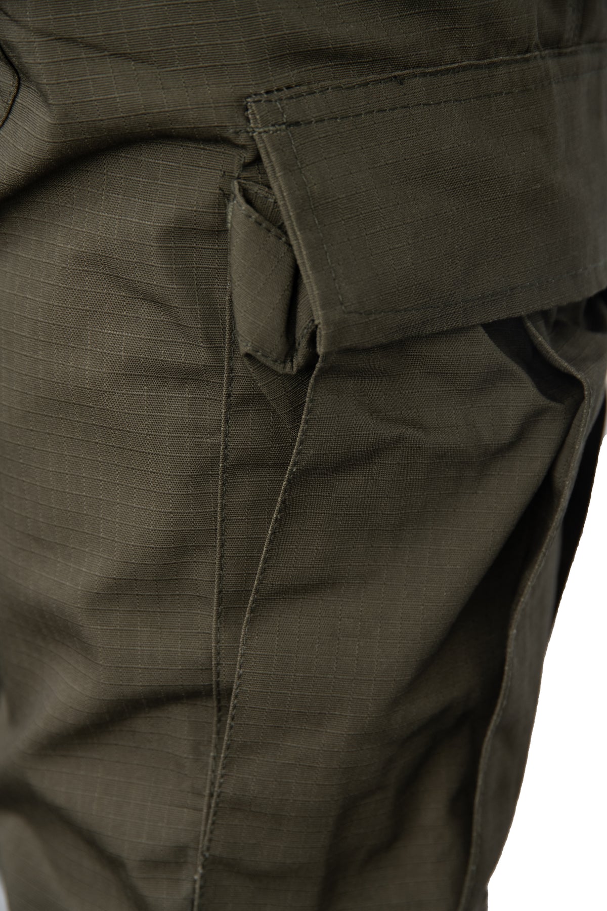 KHAKI BDU WAISTBAND TROUSERS
