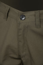 KHAKI BDU WAISTBAND TROUSERS