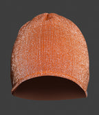 SEVEN KINGS CROSS KNITTED HAT IN ORANGE MELANGE