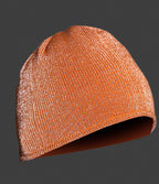SEVEN KINGS CROSS KNITTED HAT IN ORANGE MELANGE