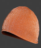 SEVEN KINGS CROSS KNITTED HAT IN ORANGE MELANGE