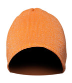 SEVEN KINGS CROSS KNITTED HAT IN ORANGE MELANGE