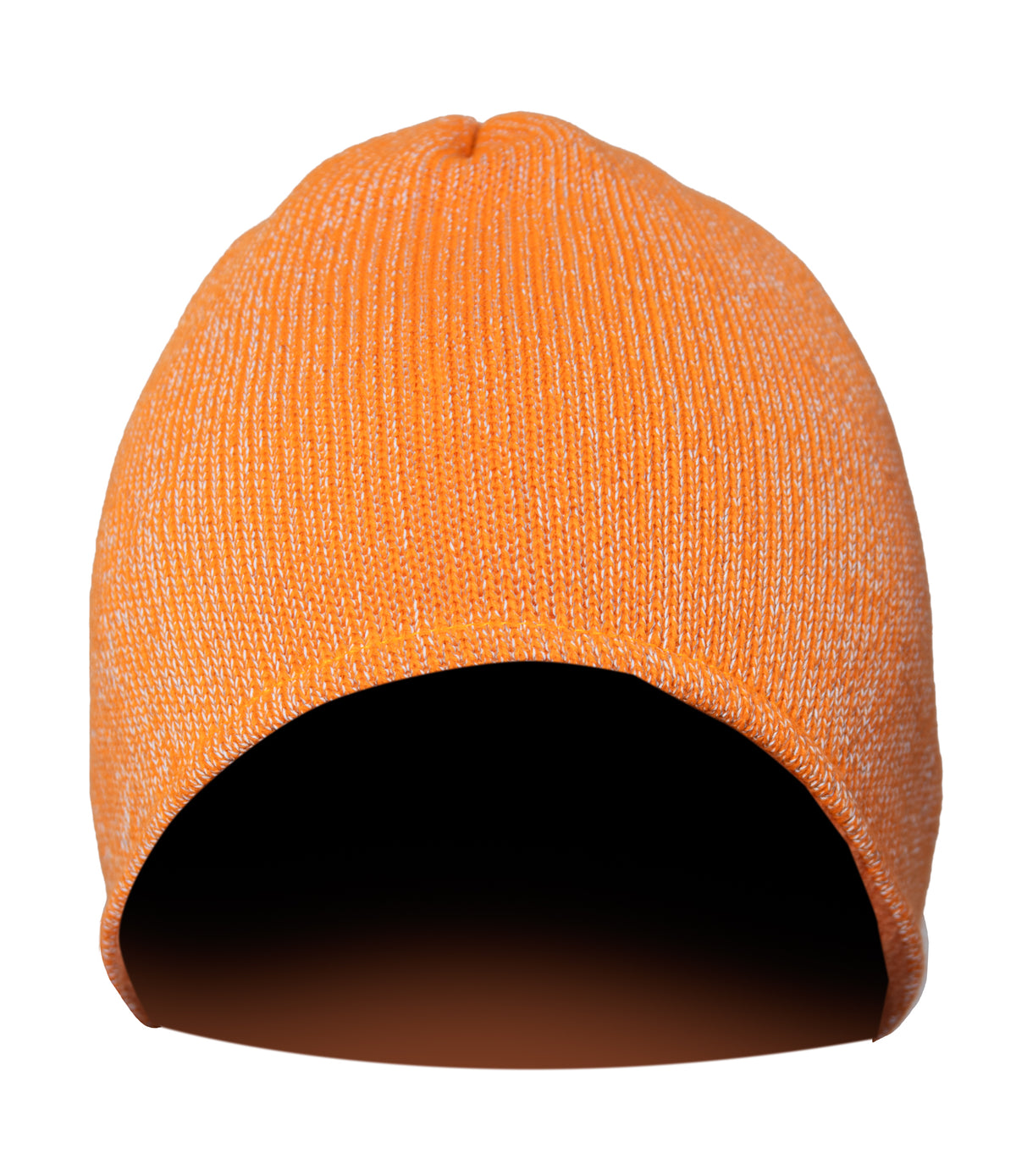 SEVEN KINGS CROSS KNITTED HAT IN ORANGE MELANGE