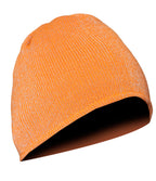 SEVEN KINGS CROSS KNITTED HAT IN ORANGE MELANGE