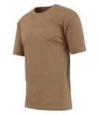 T-SHIRT 100% COTTON LIGHT BROWN