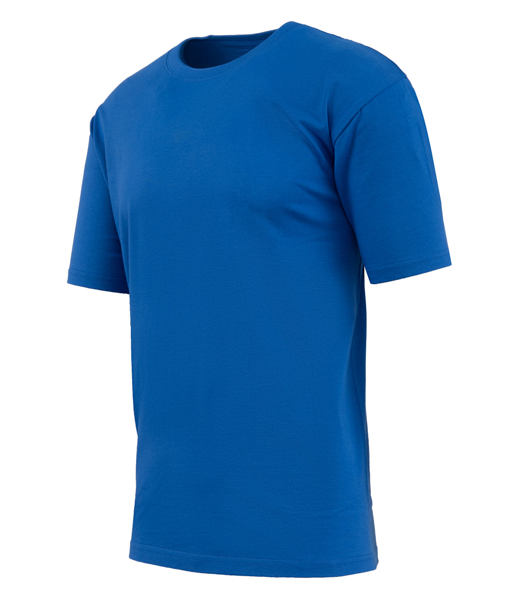T-SHIRT 100% COTTON BLUE