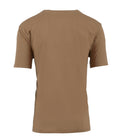 T-SHIRT 100% COTTON LIGHT BROWN
