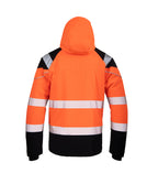 SEVEN KINGS FLASH INSULATED SOFTSHELL JACKET HIVI SKF007 ORANGE