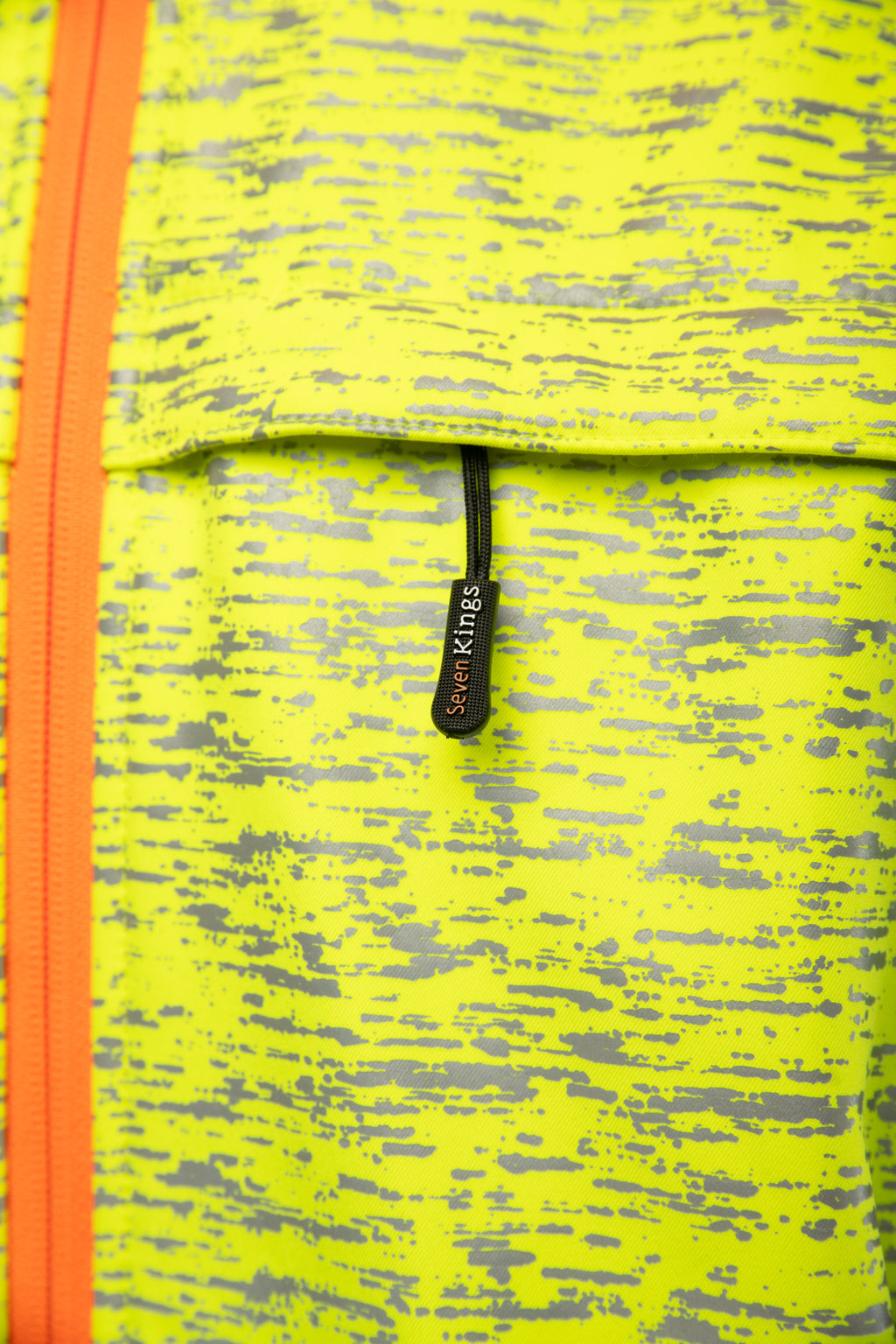 SEVEN KINGS CROSS SOFTSHELL JACKET YELLOW/ORANGE
