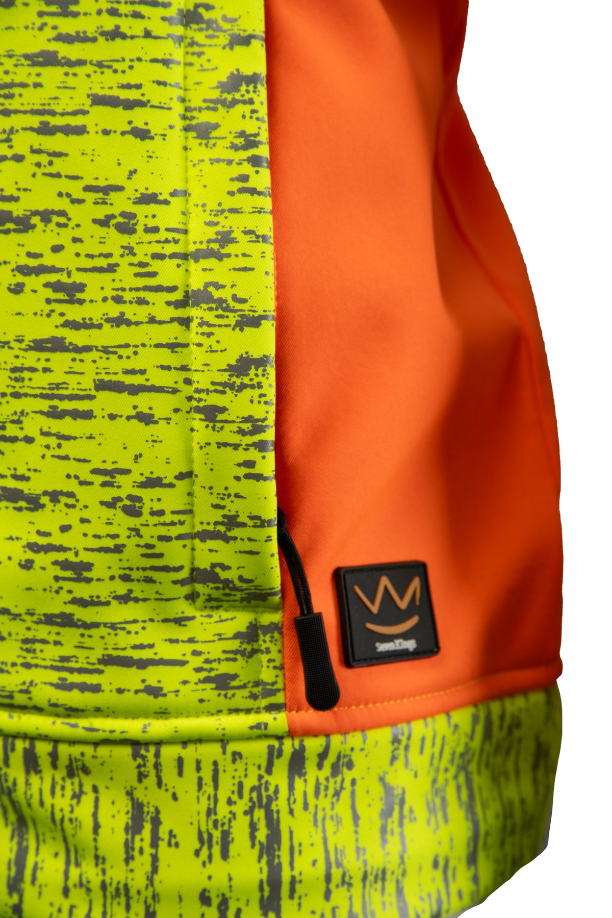 SEVEN KINGS CROSS SOFTSHELL JACKET YELLOW/ORANGE