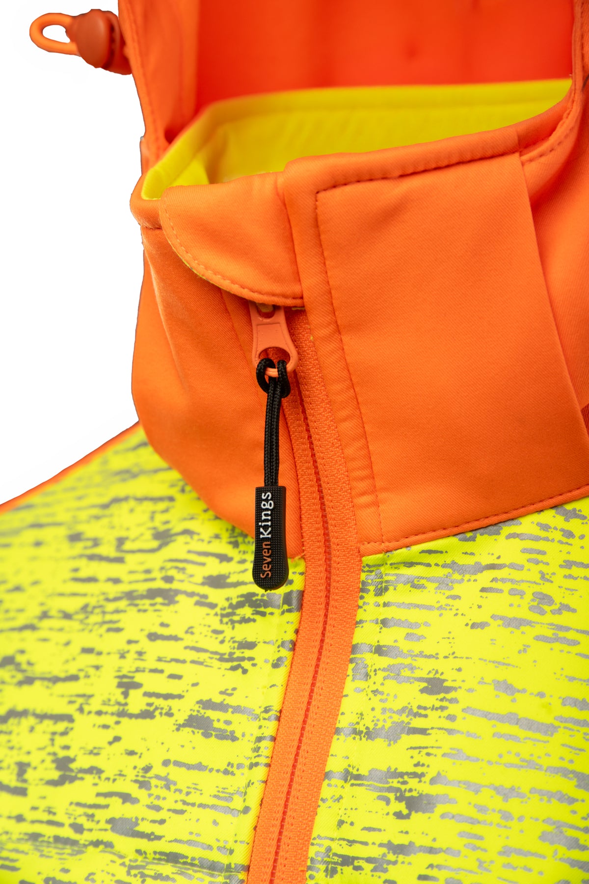 SEVEN KINGS CROSS SOFTSHELL JACKET YELLOW/ORANGE