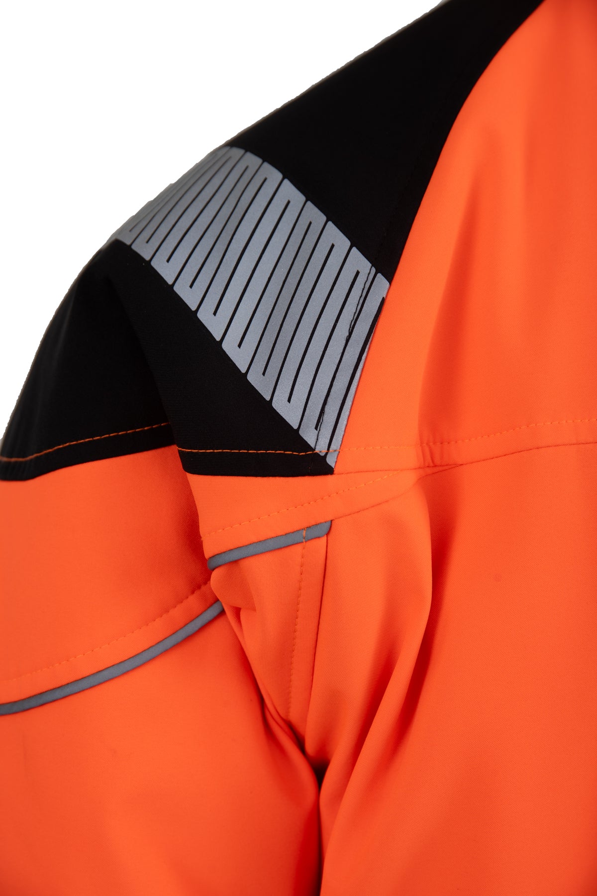SEVEN KINGS FLASH INSULATED SOFTSHELL JACKET HIVI SKF007 ORANGE