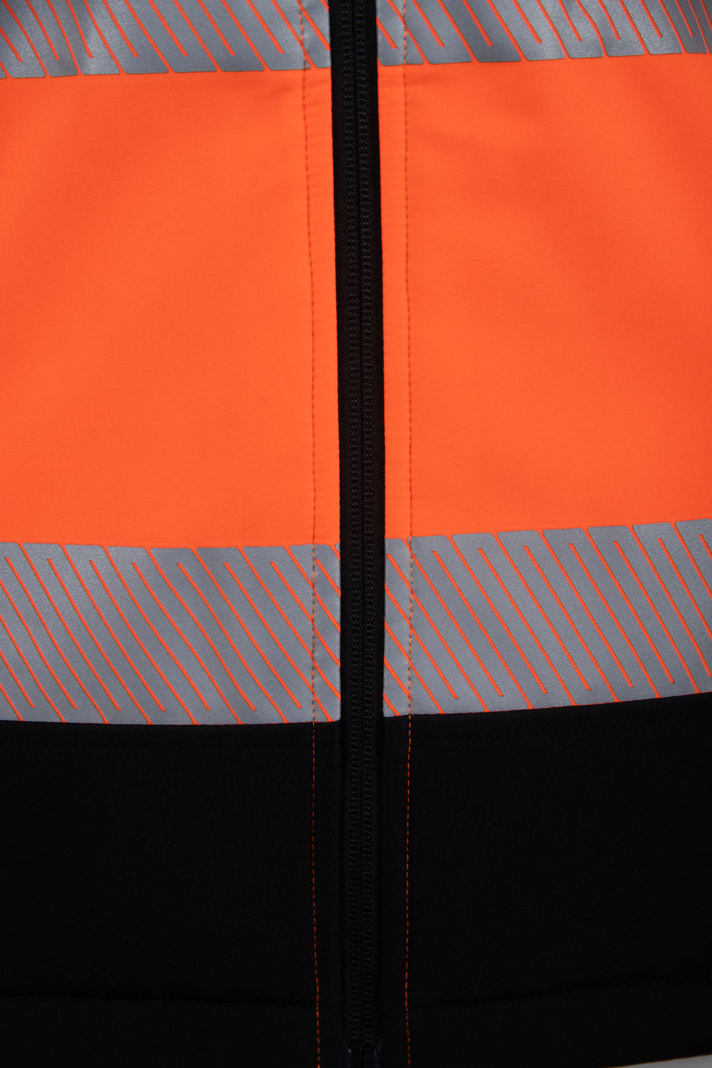 SEVEN KINGS FLASH INSULATED SOFTSHELL JACKET HIVI SKF007 ORANGE