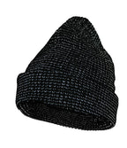 WOLBERG REFLECTO KNITTED CAP BLACK
