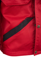 JACKET RED REFLECTIVE