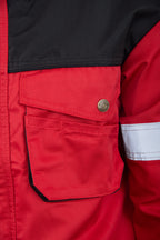 JACKET RED REFLECTIVE