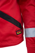 JACKET RED REFLECTIVE
