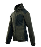 SEVEN KINGS KHAKI HOODED ZIP-UP SWEATSHIRT