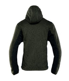 SEVEN KINGS KHAKI HOODED ZIP-UP SWEATSHIRT