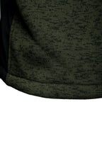 SEVEN KINGS KHAKI HOODED ZIP-UP SWEATSHIRT