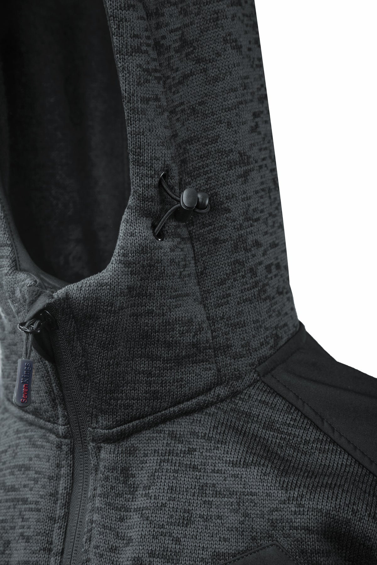 SEVEN KINGS QUARTZ HOODED ZIP-UP SWEATSHIRT