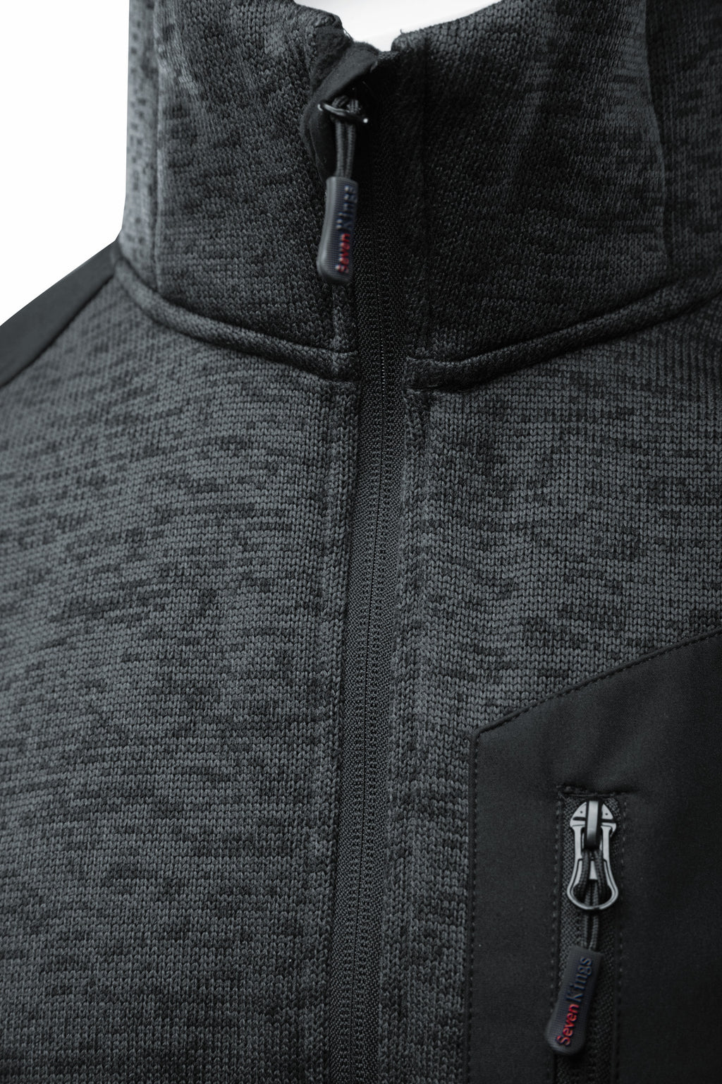 SEVEN KINGS QUARTZ HOODED ZIP-UP SWEATSHIRT