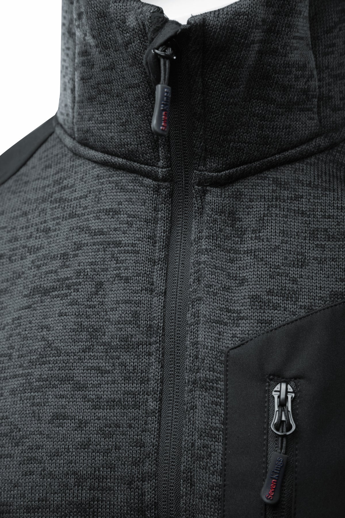 SEVEN KINGS QUARTZ HOODED ZIP-UP SWEATSHIRT