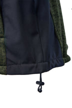 SEVEN KINGS KHAKI HOODED ZIP-UP SWEATSHIRT