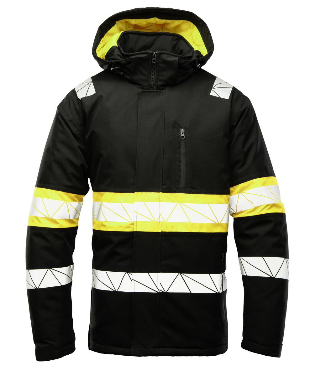 SEVEN KINGS ECO RIVAL JACKET BLACK/YELLOW