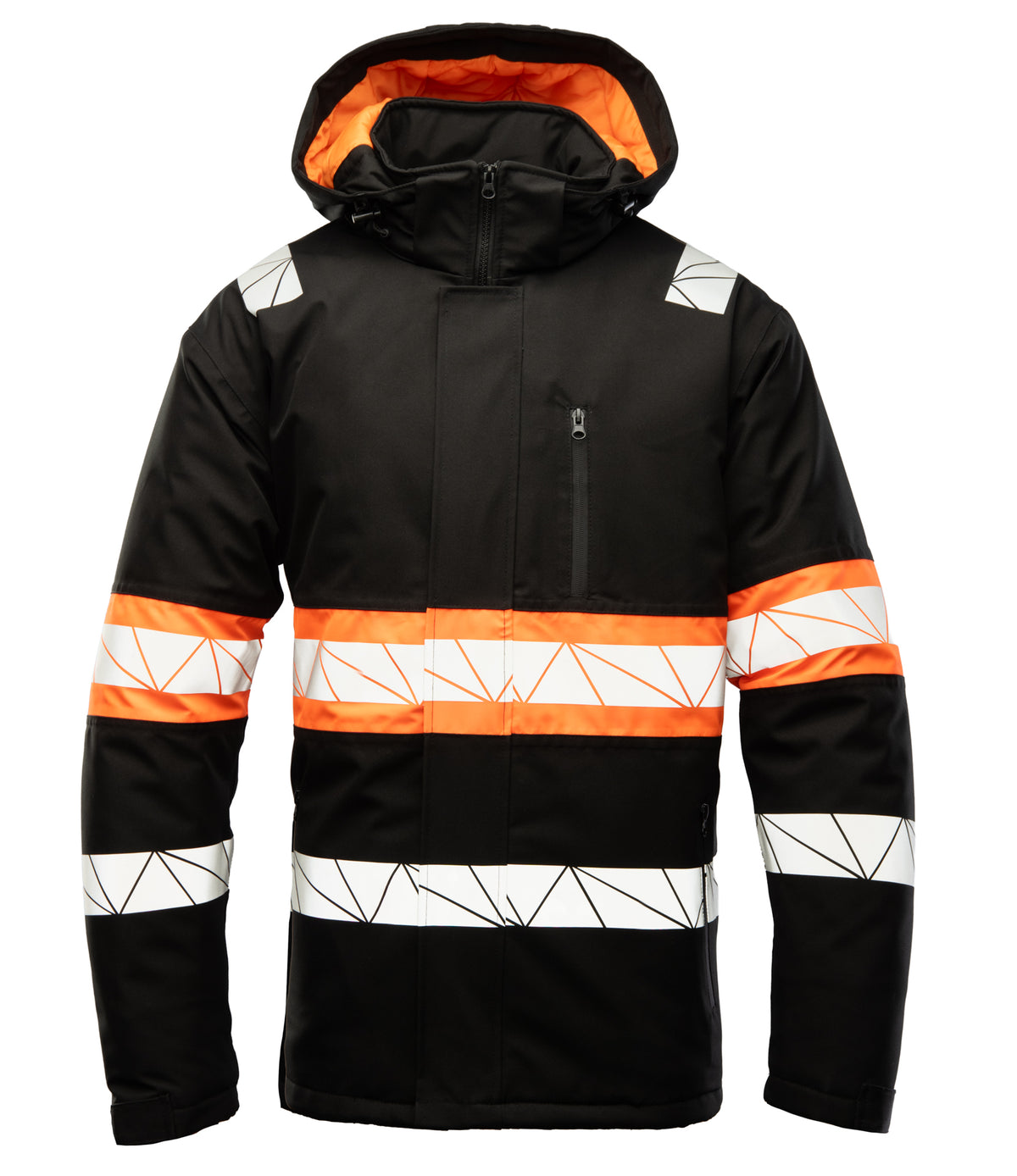 EVEN KINGS ECO RIVAL JACKET BLACK/ORANGE