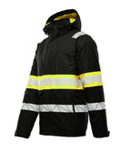 SEVEN KINGS ECO RIVAL JACKET BLACK/YELLOW