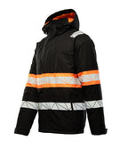 EVEN KINGS ECO RIVAL JACKET BLACK/ORANGE